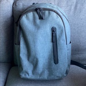 Everlane grey commuter backpack